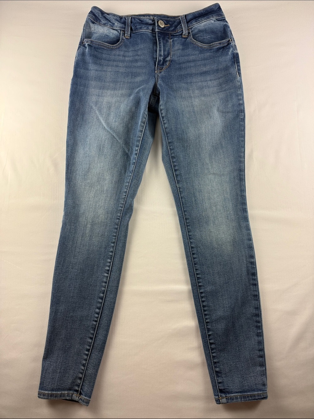 Maurices M Jeans Mid Rise Skinny Jeans Women's Size Short Stretch Denim